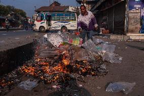 Pollution Causing Plastic Bags