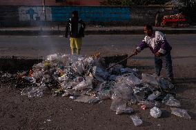 Pollution Causing Plastic Bags