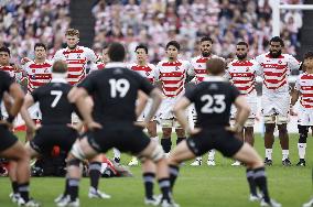 Rugby: Japan vs. New Zealand