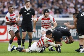 Rugby: Japan vs. New Zealand