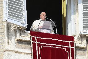 Angelus Prayer At St Peter's Square - Vatican