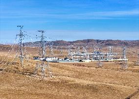 Zamutu 500 kV Switch Station Construction