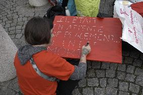 Demonstration Against Violence Against Children - Paris