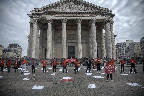 Demonstration Against Violence Against Children - Paris