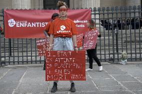 Demonstration Against Violence Against Children - Paris