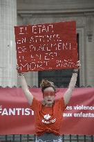 Demonstration Against Violence Against Children - Paris