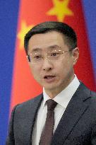 Chinese Foreign Ministry spokesman