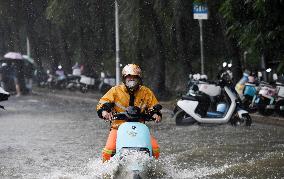 Typhoon Trami Hits South China