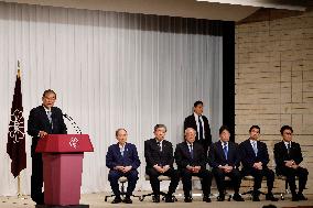 Shigeru Ishiba Press Conference - Tokyo