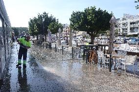 Flooding In Mallorca