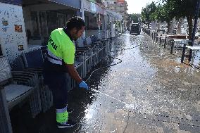 Flooding In Mallorca