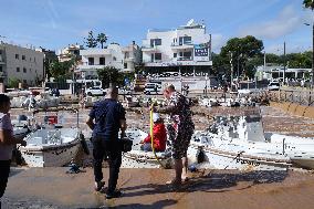 Flooding In Mallorca