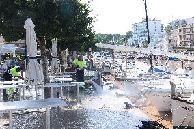 Flooding In Mallorca