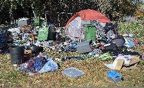 Homeless Encampment - Montreal