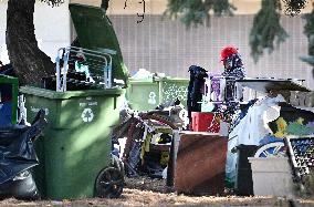 Homeless Encampment - Montreal