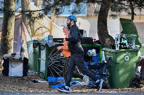 Homeless Encampment - Montreal