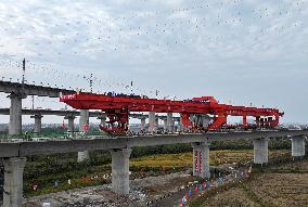 Nanchang-Jiujiang High-speed Railway Construction