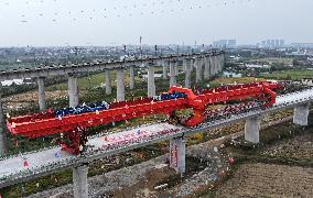 Nanchang-Jiujiang High-speed Railway Construction