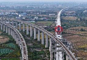 Nanchang-Jiujiang High-speed Railway Construction