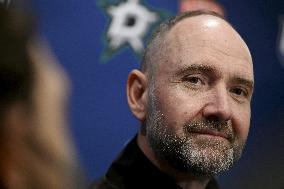 NHL team Dallas Stars, press conference