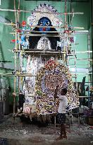 Kali Puja Festival Preparation In Kolkata, India