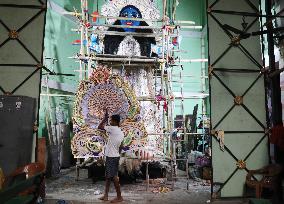 Kali Puja Festival Preparation In Kolkata, India