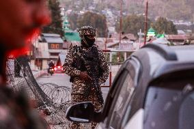 High Security Alert In Kashmir