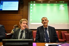 Examination of Part 2 of the Finance Bill for 2025 at the National Assembly in Paris FA