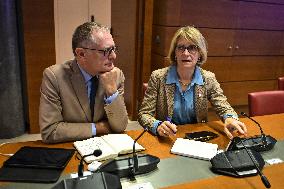 Examination of Part 2 of the Finance Bill for 2025 at the National Assembly in Paris FA