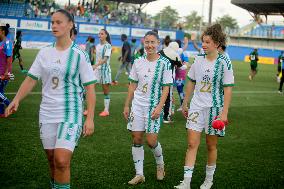 Super Falcons Of Nigeria Beat Fennecs Of Algeria 2-0 In Ikenne, Nigeria