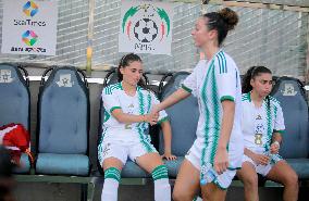 Super Falcons Of Nigeria Beat Fennecs Of Algeria 2-0 In Ikenne, Nigeria