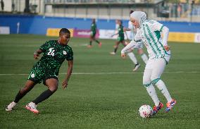 Super Falcons Of Nigeria Beat Fennecs Of Algeria 2-0 In Ikenne, Nigeria