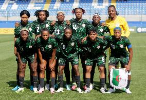 Super Falcons Of Nigeria Beat Fennecs Of Algeria 2-0 In Ikenne, Nigeria