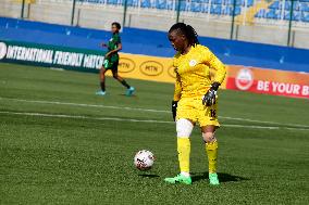 Super Falcons Of Nigeria Beat Fennecs Of Algeria 2-0 In Ikenne, Nigeria