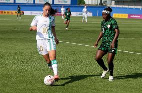 Super Falcons Of Nigeria Beat Fennecs Of Algeria 2-0 In Ikenne, Nigeria