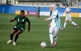 Super Falcons Of Nigeria Beat Fennecs Of Algeria 2-0 In Ikenne, Nigeria