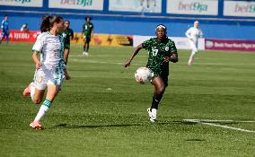 Super Falcons Of Nigeria Beat Fennecs Of Algeria 2-0 In Ikenne, Nigeria