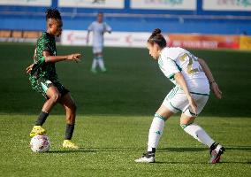 Super Falcons Of Nigeria Beat Fennecs Of Algeria 2-0 In Ikenne, Nigeria