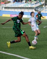 Super Falcons Of Nigeria Beat Fennecs Of Algeria 2-0 In Ikenne, Nigeria