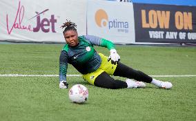 Super Falcons Of Nigeria Beat Fennecs Of Algeria 2-0 In Ikenne, Nigeria