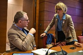 Examination of Part 2 of the Finance Bill for 2025 at the National Assembly in Paris FA