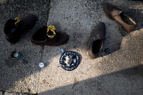 The Shoes On The Danube Bank Monument