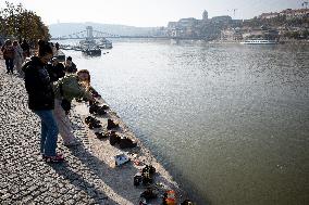 The Shoes On The Danube Bank Monument