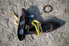 The Shoes On The Danube Bank Monument