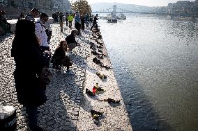 The Shoes On The Danube Bank Monument