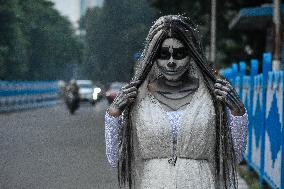 Halloween Celebration In India.