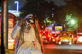 Halloween Celebration In India.