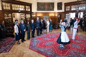 The King Presides Over the Commemorative Ceremony of The 185th Anniversary of The Founding of The Sociedad Bilbaína