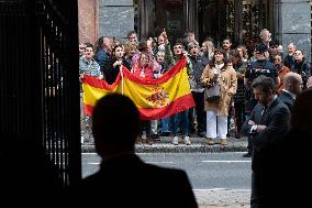 The King Presides Over the Commemorative Ceremony of The 185th Anniversary of The Founding of The Sociedad Bilbaína