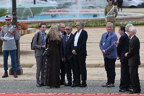 King of Morocco Receives French President Macron - Rabat